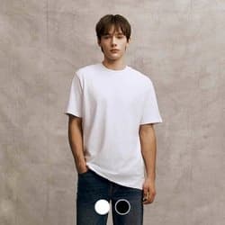 지오다노 20수 024900 슬릿 레이어드 티셔츠