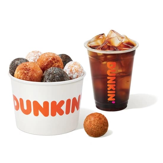 던킨 아메리카노S + 먼치킨 10개팩