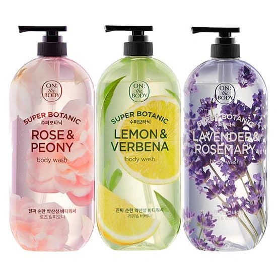 온더바디 수퍼보타닉 바디워시 900ml 3개