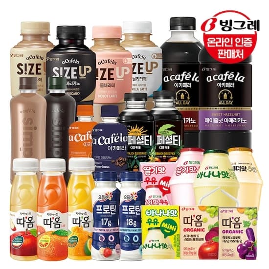 아카페라 사이즈업 4종 350ml 20펫