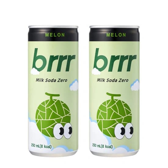 부르르 밀크소다제로 메론 250ml x 30캔