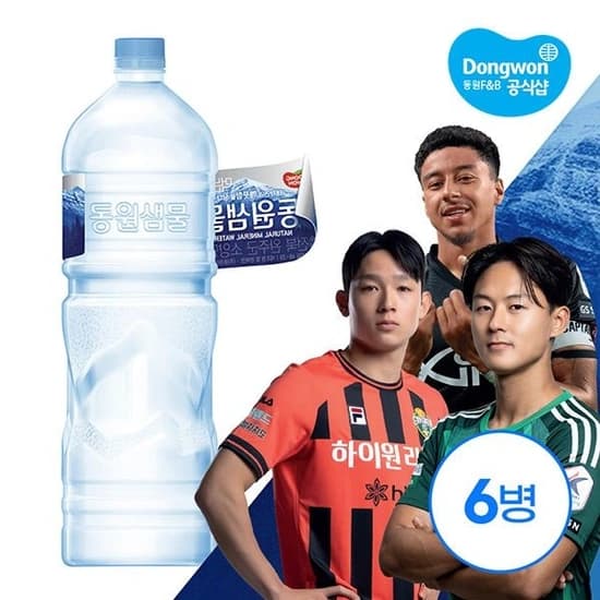 동원샘물 2L x 6개