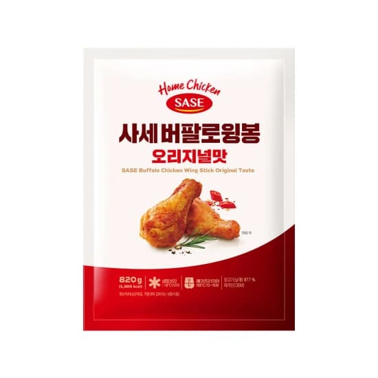 사세 버팔로윙봉 오리지널맛 820g(윙도 있음)