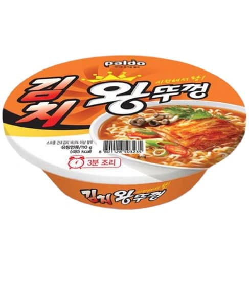 왕뚜껑 김치 110g, 1개