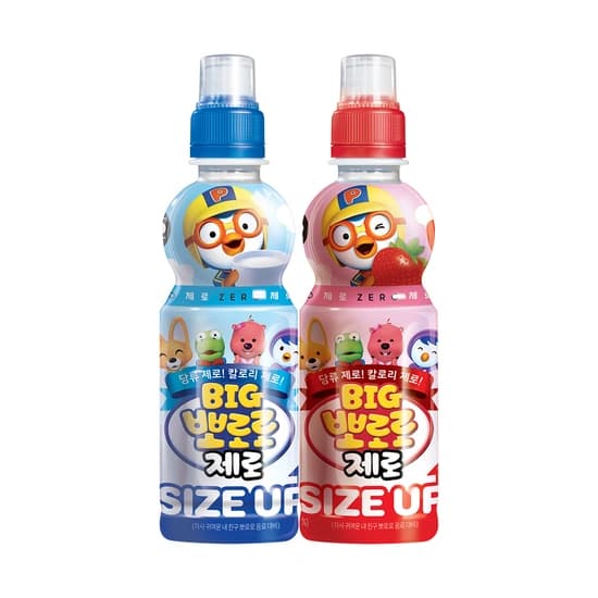 빅상남자 빅뽀로로 음료수 2종 12+12 24개 (개당 830원) 신/농/카 10% 토/네 7%