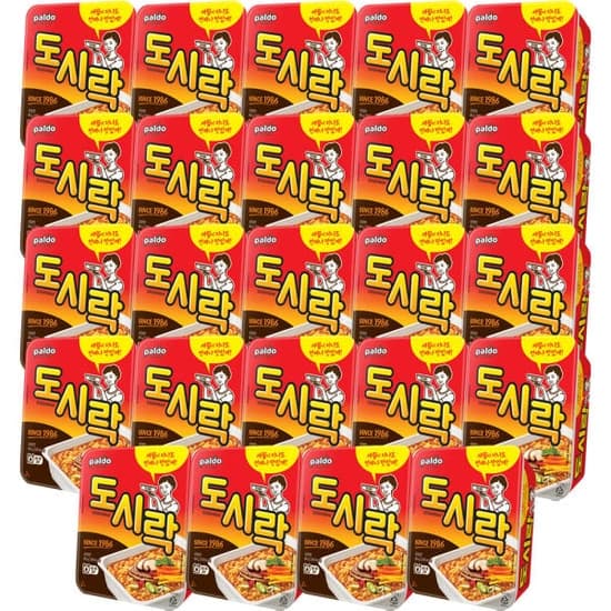 팔도 도시락 86g 24개
