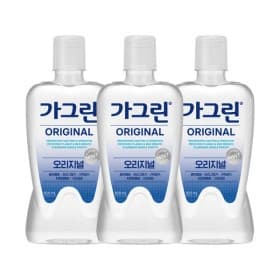 가그린 오리지널 820ml 3개
