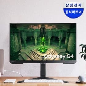 삼성 오디세이 G4 S27BG400 68cm 게이밍 모니터 IPS패널 240Hz 1ms HDR10 지싱크호환