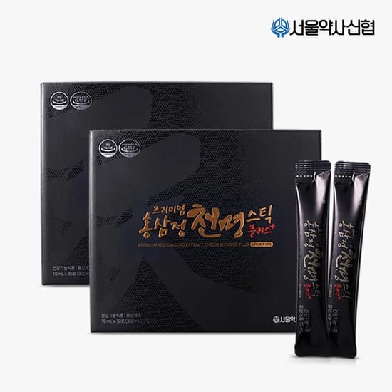 서울약사신협 프리미엄 홍삼정 천명 플러스 스틱 60포