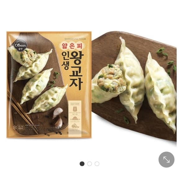 올반 얇은피 인생 왕교자 455g 6봉