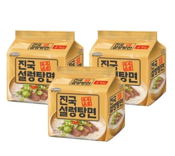 팔도 진국 설렁탕면 100g, 12개