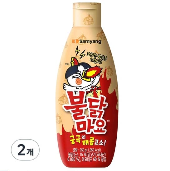 삼양 불닭마요 소스, 250g, 2개