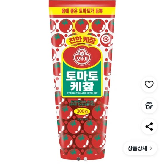 오뚜기 토마토 케챂, 300g, 1개