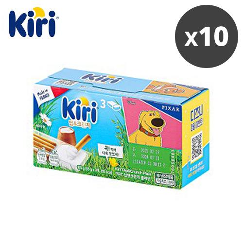 끼리(디즈니) 크림치즈 딥앤크런치 플레인105g(35g*3입) x 10개 (총 30입) (총 1.05kg)