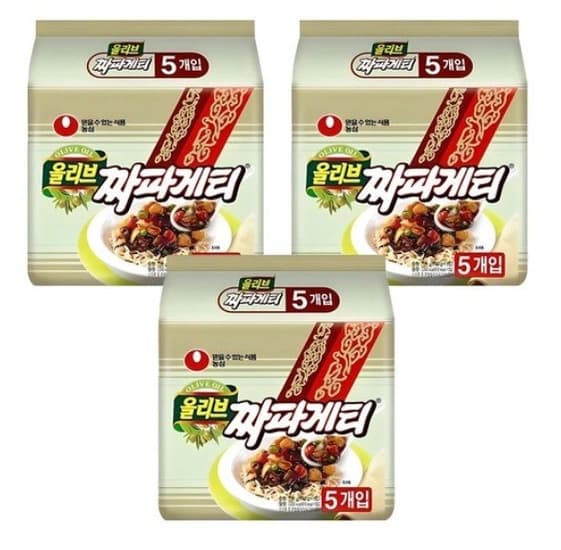 농심 올리브 짜파게티, 15개
