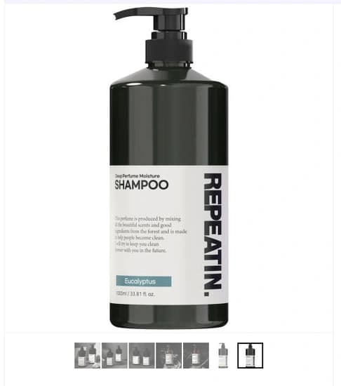 1+1 리피트인 약산성 샴푸 2000mL 대용량 맥주효모 함유 미용실 샴푸 오드프로랄