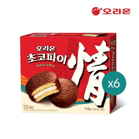 오리온 초코파이12P (468g) x 6개