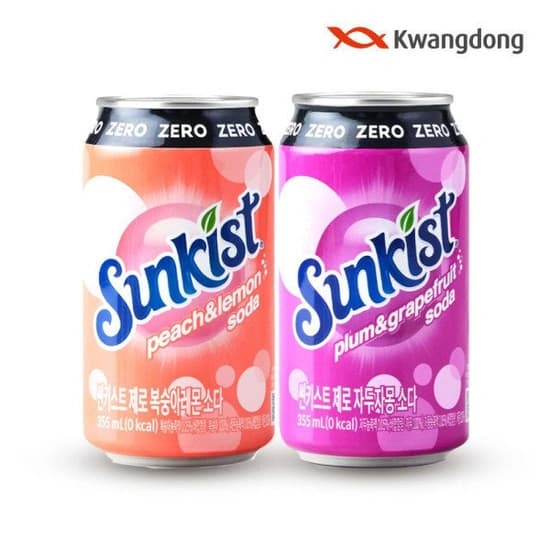 썬키스트 제로 자두자몽 24캔(소비기한 6월17일)