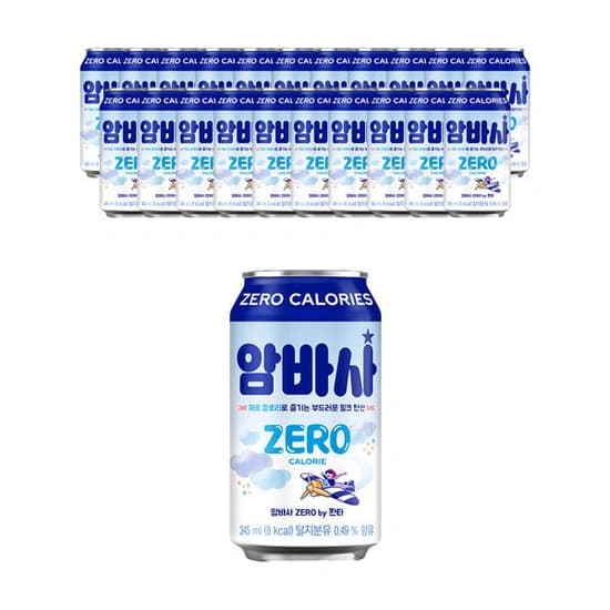 암바사 제로, 345ml, 24개