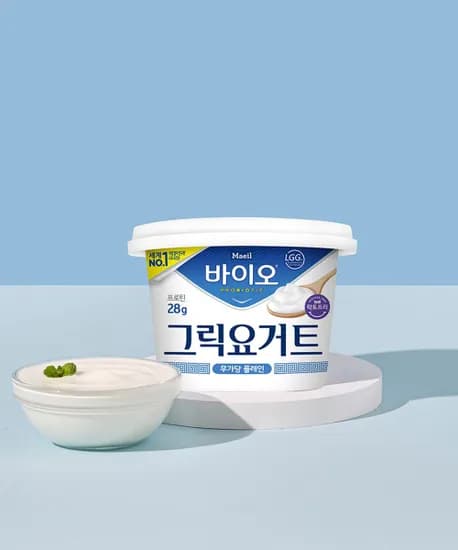 매일바이오 그릭요거트 무가당플레인 400g 6개