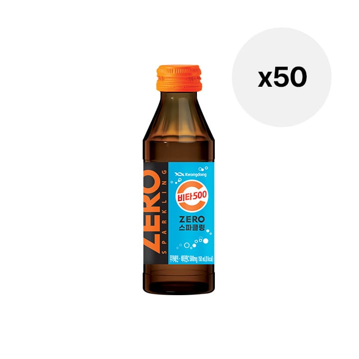 비타500 제로스파클링 150ml 50입