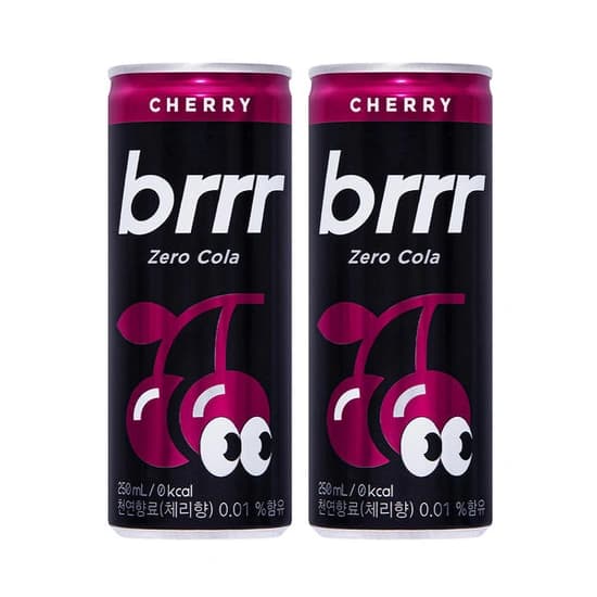 부르르 제로콜라 체리 250ml 30캔