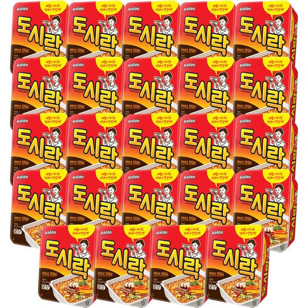 팔도 도시락 / 김치 도시락 86g, 24개 (티멤버십)