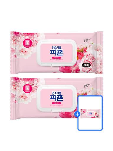 피죤 건조기시트 80매 2개+본품 1개 총 240매