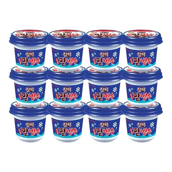 일품 첫눈애 팥빙수 아이스크림 230ml X12개