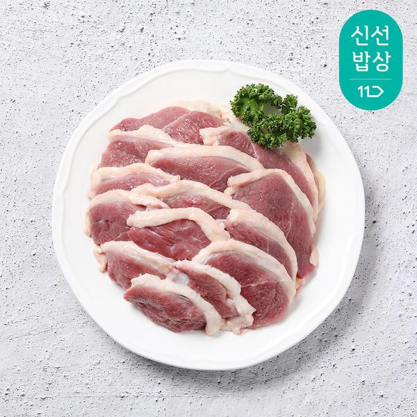 앱전용 두메산골 냉장 오리 슬라이스 1kg