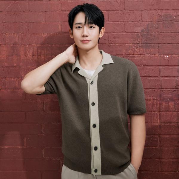 마인드브릿지 쿨 코튼 세미오버핏 반팔티