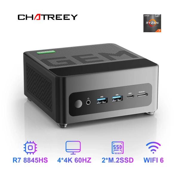 Chatreey GEM 7840HS 베어본 미니PC (카드)