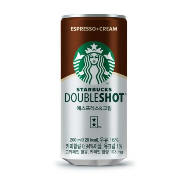 스타벅스 더블샷 에스프레소크림 200ml x 36개입