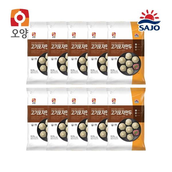 사조 고기포자만두 180g x 10개 (토스, 카카오)