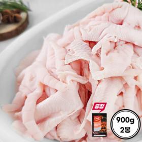 청춘축산물 국내산 뼈없는 닭발 900g x 2봉