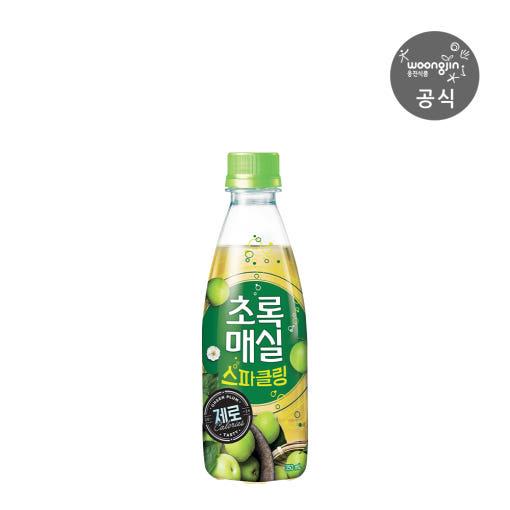 초록매실 스파클링 제로 350mL 20개