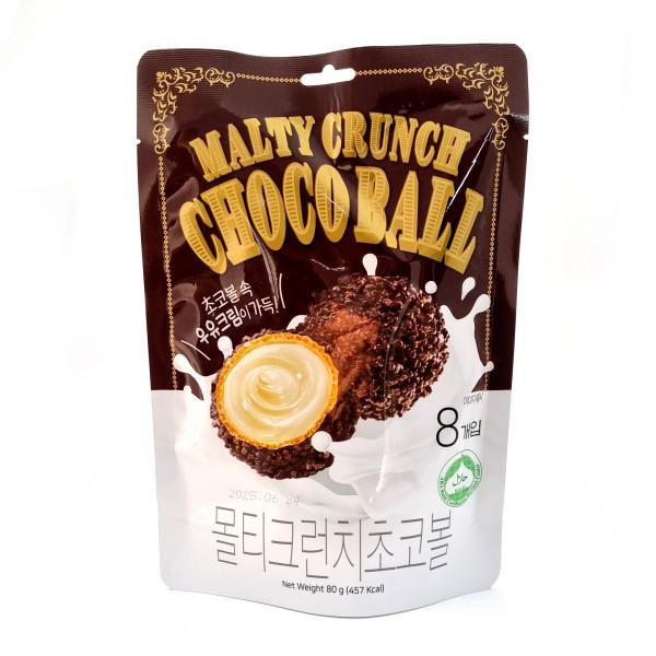 몰티 크런치 초코볼 80g x 12봉(1박스) (소비기한 06/20)