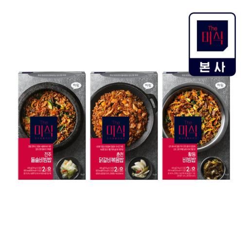 더미식 국내 요리밥 420g 3종세트 4+4+4