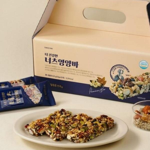 김규흔 한과 더 건강한 너츠 영양바 25개입