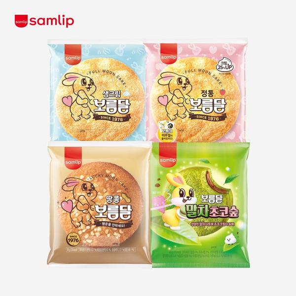 삼립 보름달 5종 10봉 택(정통/생크림/초코/고구마/초당옥수수)