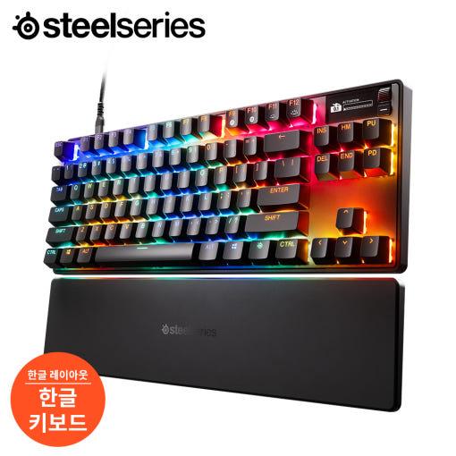 스틸시리즈 Apex Pro TKL Gen 3 자석축 기계식 게이밍 키보드