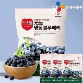 이츠웰 냉동 블루베리 1kg 3봉