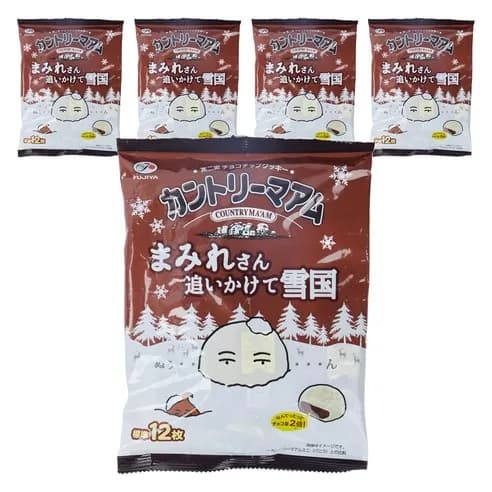 컨트리맘 초코 마미레 화이트초코 코팅 쿠키 12개입, 5개, 122g (소비기한 내용확인)