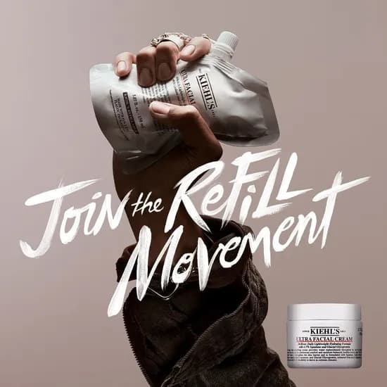 키엘 수분크림 125ml 세트 (+데님파우치, 디럭스 6종)(+ L.POINT 3천점)