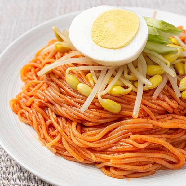 야심찬 매콤달콤 쫄면 8인분 (쫄면 200g 8개+비빔소스 50g 8개)