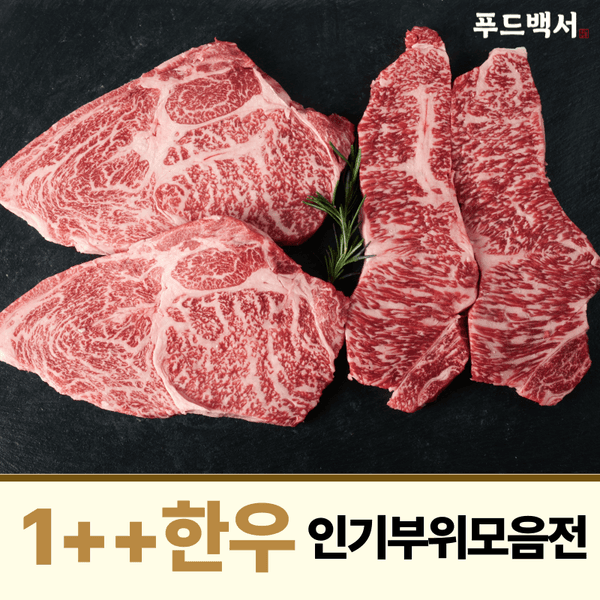 1++ 한우 등심/채끝 600g