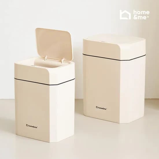 크레마 자동센서 쓰레기통 12L