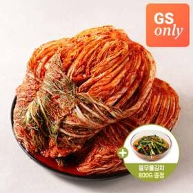 지예찬 포기김치 10kg + 열무물김치 800g