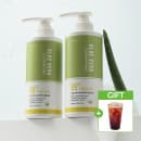 COSMATE 알로에 클렌징폼 500ml 2개 + 메가커피 기프티콘