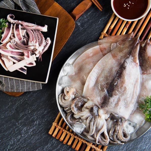 손질 오징어 1.5kg(10마리내외)